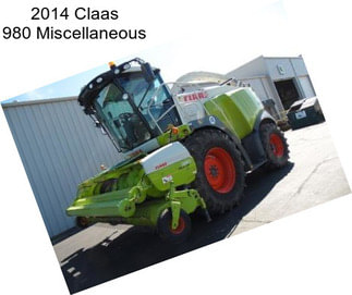 2014 Claas 980 Miscellaneous