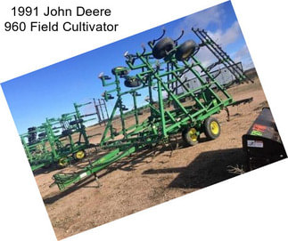 1991 John Deere 960 Field Cultivator