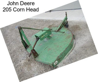 John Deere 205 Corn Head