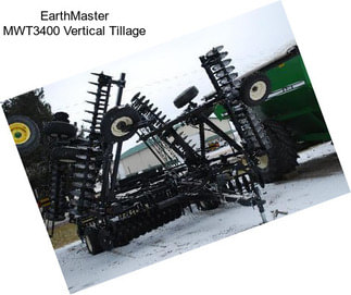 EarthMaster MWT3400 Vertical Tillage