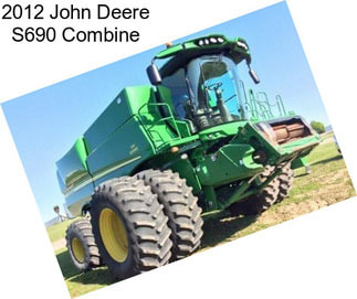 2012 John Deere S690 Combine