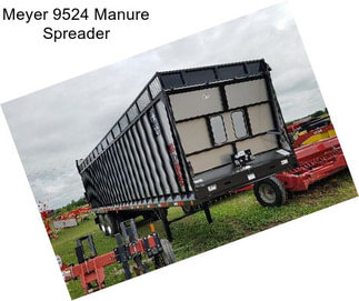 Meyer 9524 Manure Spreader