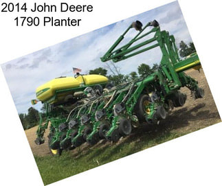 2014 John Deere 1790 Planter