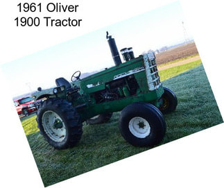 1961 Oliver 1900 Tractor