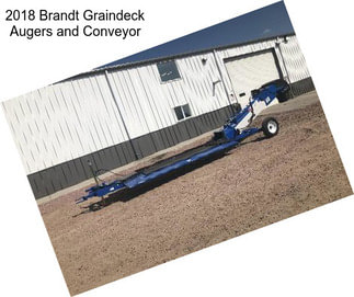 2018 Brandt Graindeck Augers and Conveyor