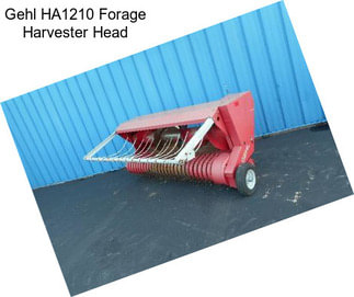 Gehl HA1210 Forage Harvester Head