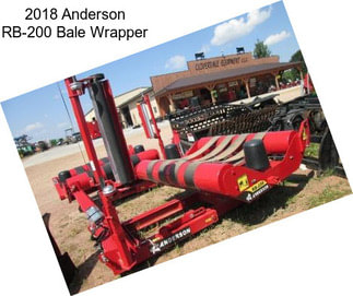 2018 Anderson RB-200 Bale Wrapper