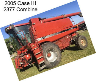 2005 Case IH 2377 Combine