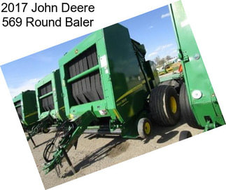 2017 John Deere 569 Round Baler