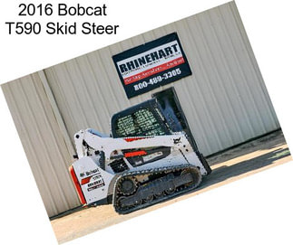 2016 Bobcat T590 Skid Steer