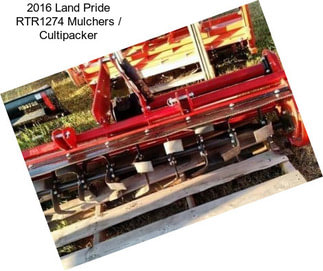 2016 Land Pride RTR1274 Mulchers / Cultipacker