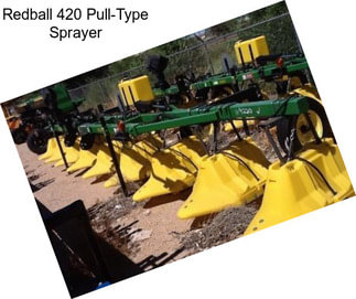 Redball 420 Pull-Type Sprayer