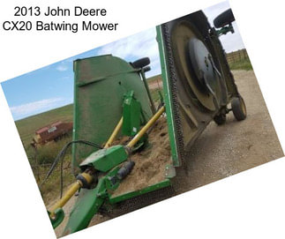 2013 John Deere CX20 Batwing Mower