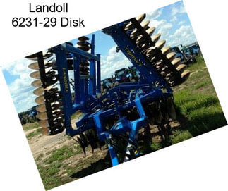 Landoll 6231-29 Disk