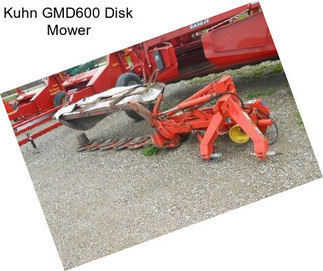 Kuhn GMD600 Disk Mower