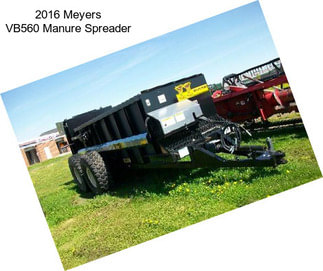 2016 Meyers VB560 Manure Spreader