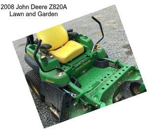 2008 John Deere Z820A Lawn and Garden