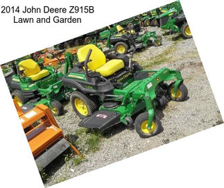 2014 John Deere Z915B Lawn and Garden