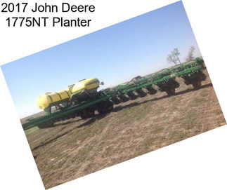 2017 John Deere 1775NT Planter