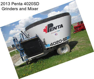 2013 Penta 4020SD Grinders and Mixer