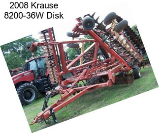2008 Krause 8200-36W Disk