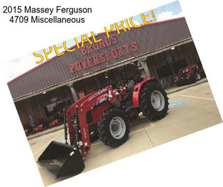 2015 Massey Ferguson 4709 Miscellaneous