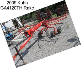 2009 Kuhn GA4120TH Rake