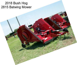 2018 Bush Hog 2815 Batwing Mower