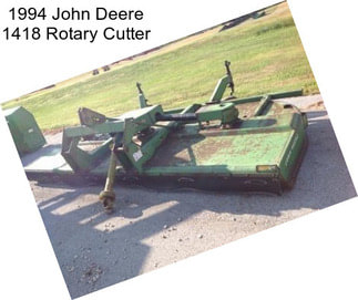 1994 John Deere 1418 Rotary Cutter