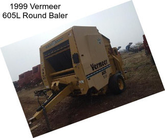 1999 Vermeer 605L Round Baler