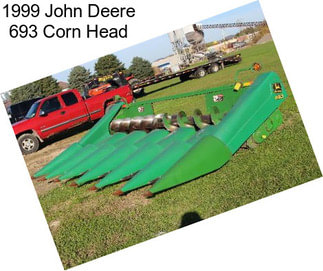 1999 John Deere 693 Corn Head