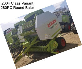 2004 Claas Variant 280RC Round Baler