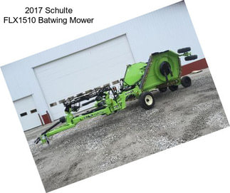 2017 Schulte FLX1510 Batwing Mower