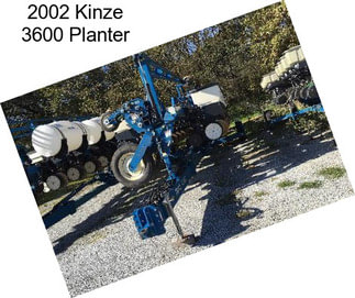 2002 Kinze 3600 Planter