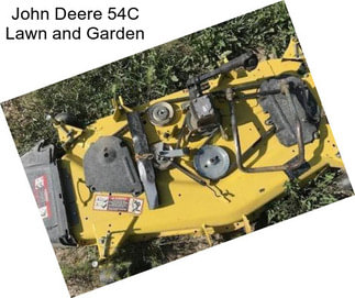 John Deere 54C Lawn and Garden