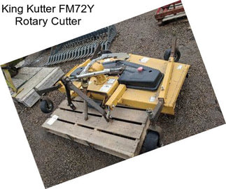 King Kutter FM72Y Rotary Cutter