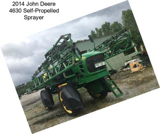 2014 John Deere 4630 Self-Propelled Sprayer