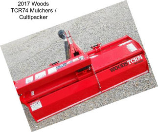 2017 Woods TCR74 Mulchers / Cultipacker
