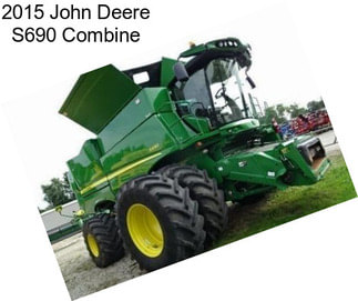 2015 John Deere S690 Combine