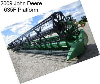 2009 John Deere 635F Platform