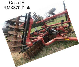 Case IH RMX370 Disk