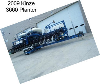 2009 Kinze 3660 Planter