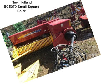 New Holland BC5070 Small Square Baler