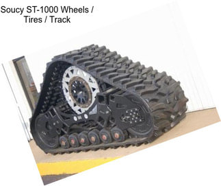 Soucy ST-1000 Wheels / Tires / Track