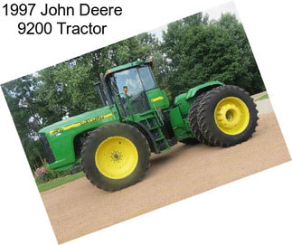 1997 John Deere 9200 Tractor