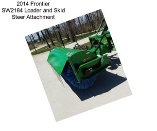 2014 Frontier SW2184 Loader and Skid Steer Attachment