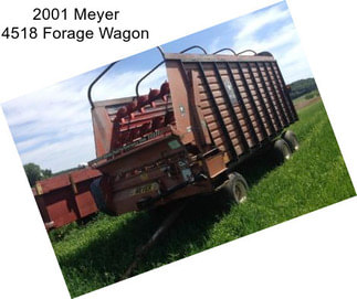 2001 Meyer 4518 Forage Wagon