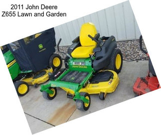 2011 John Deere Z655 Lawn and Garden