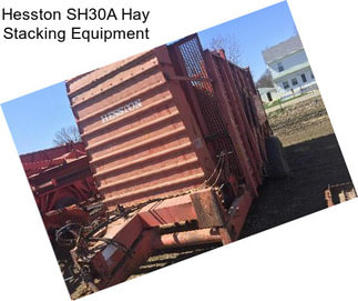 Hesston SH30A Hay Stacking Equipment