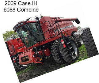 2009 Case IH 6088 Combine